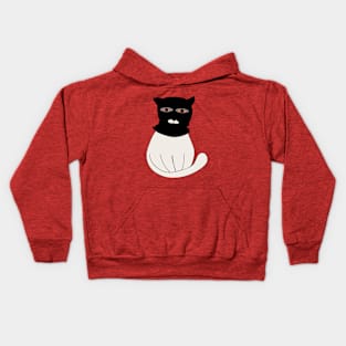 Gangster cat Kids Hoodie